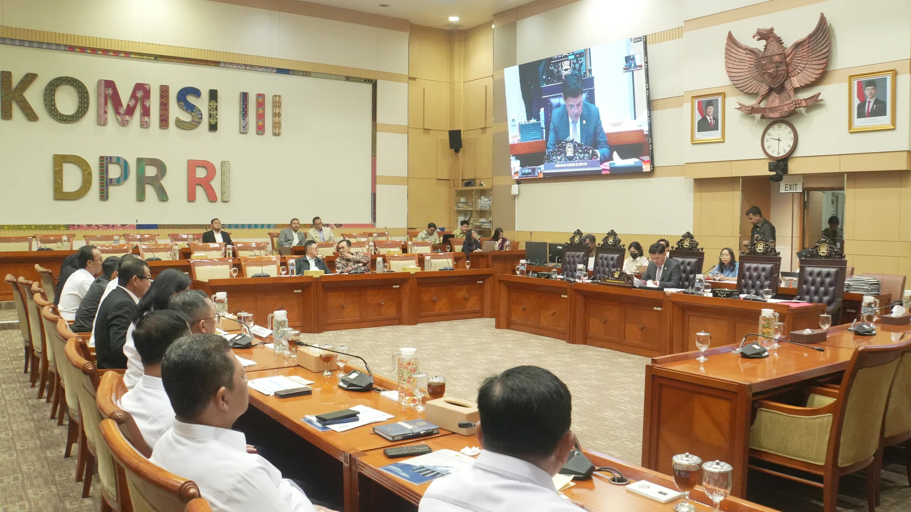 Sekretaris MA Hadiri RDP Dengan Komisi III DPR RI