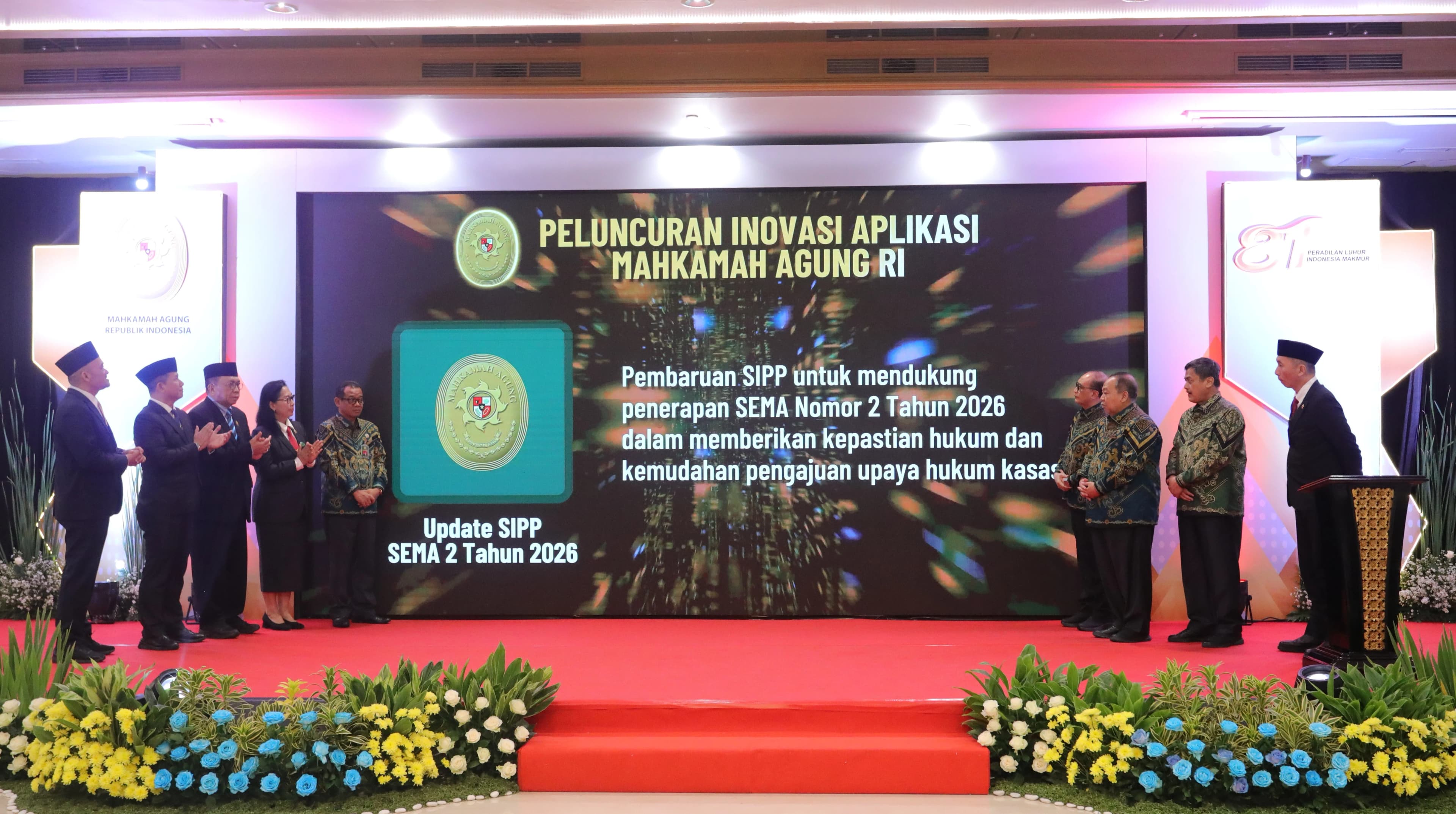Peluncuran 10 Inovasi Aplikasi Sambut HUT Ke-81 MA