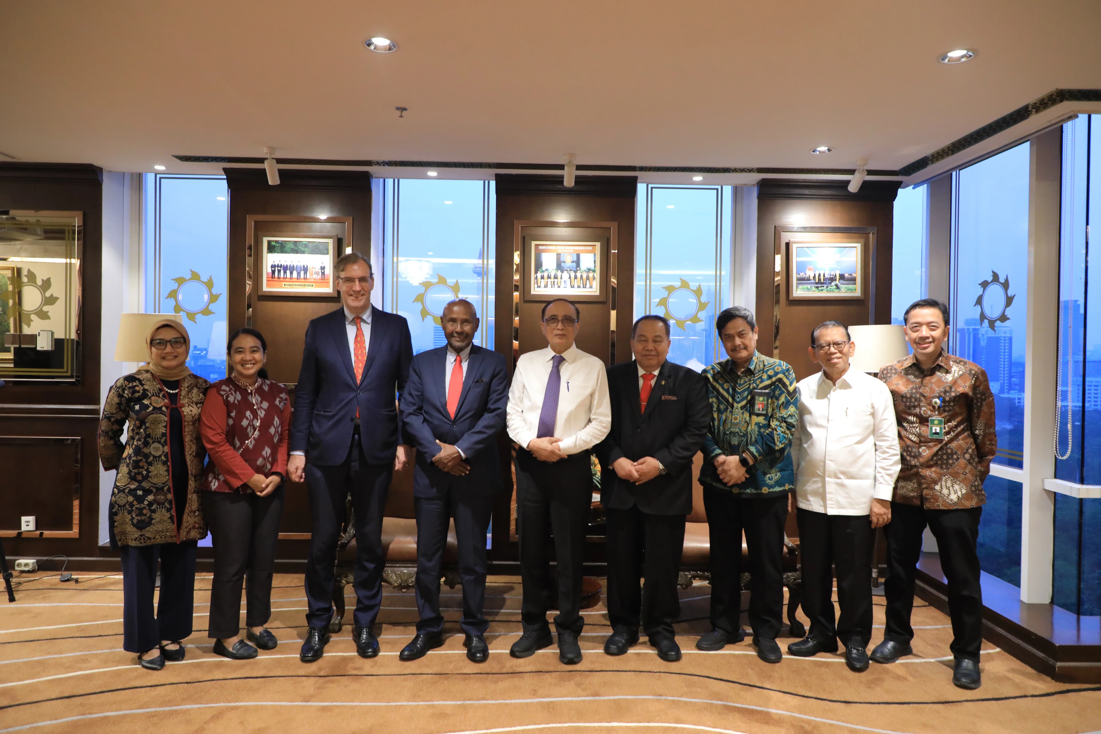 Dialog Yudisial Pimpinan MA dan Mantan Ketua Mahkamah Internasional