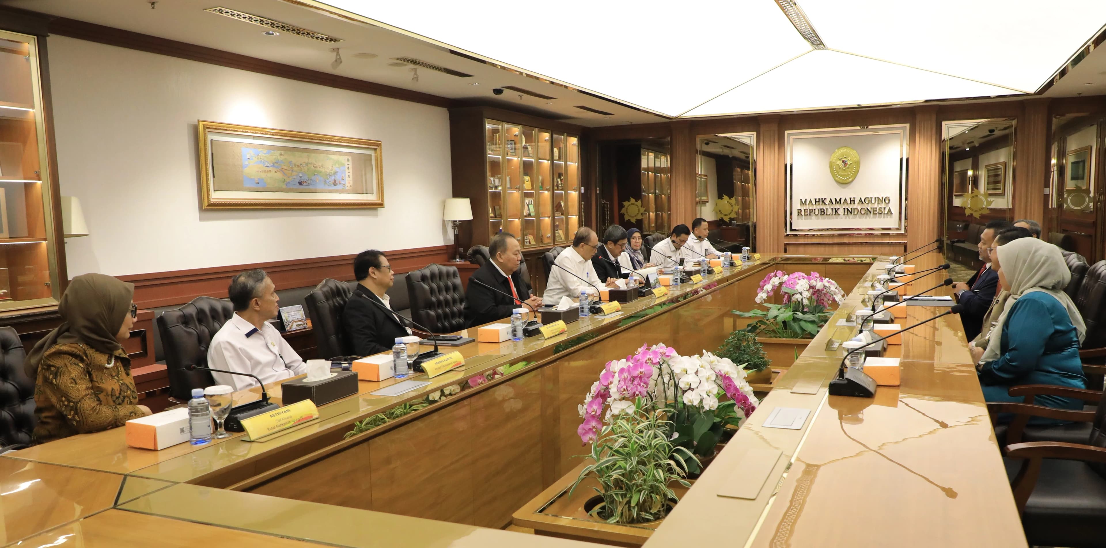 MA Berbagi Praktik Baik Seputar Kehakiman dengan Judicial Appointments Commission Malaysia