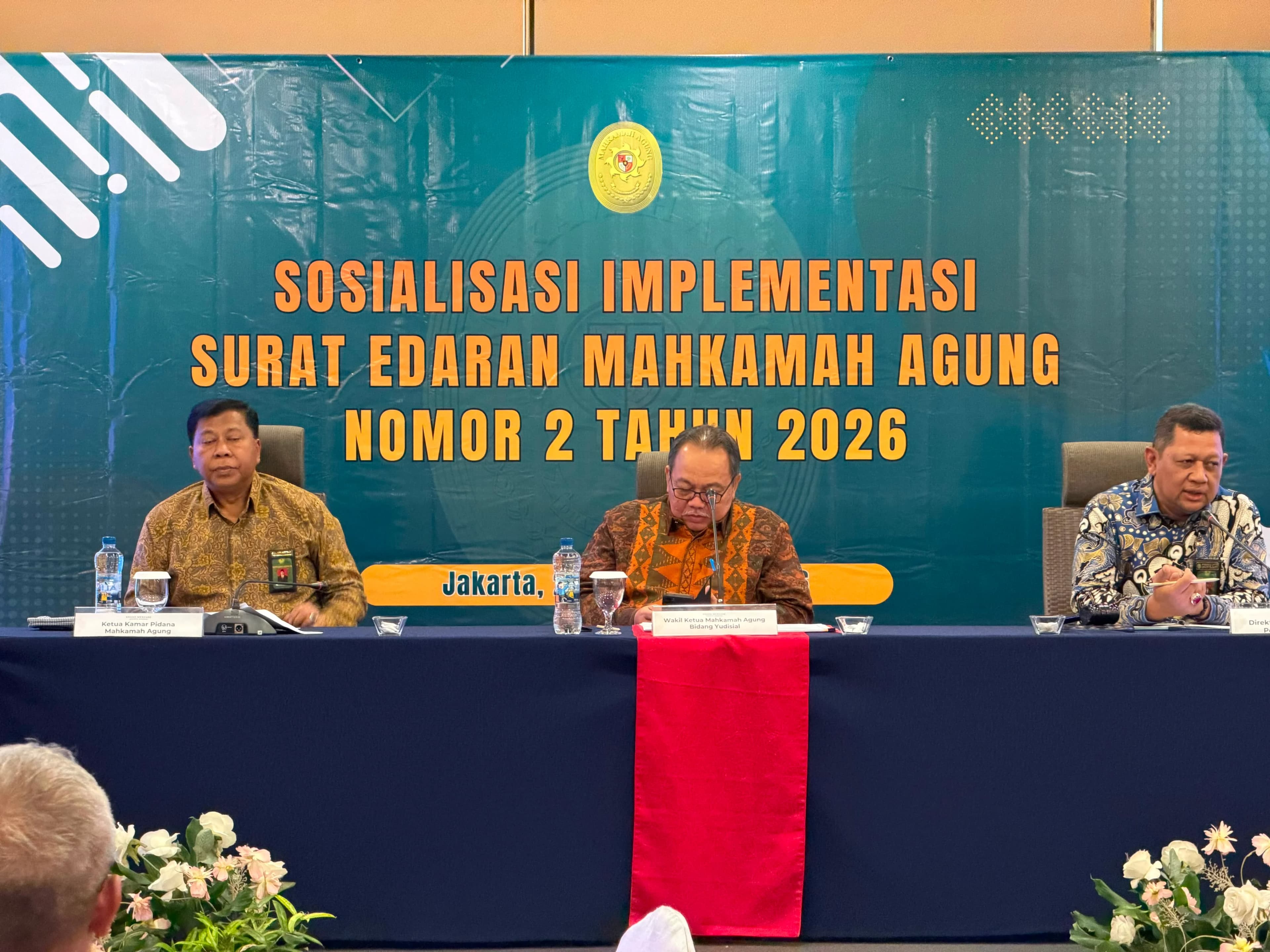 Mahkamah Agung Sosialisasi SEMA 2/2026