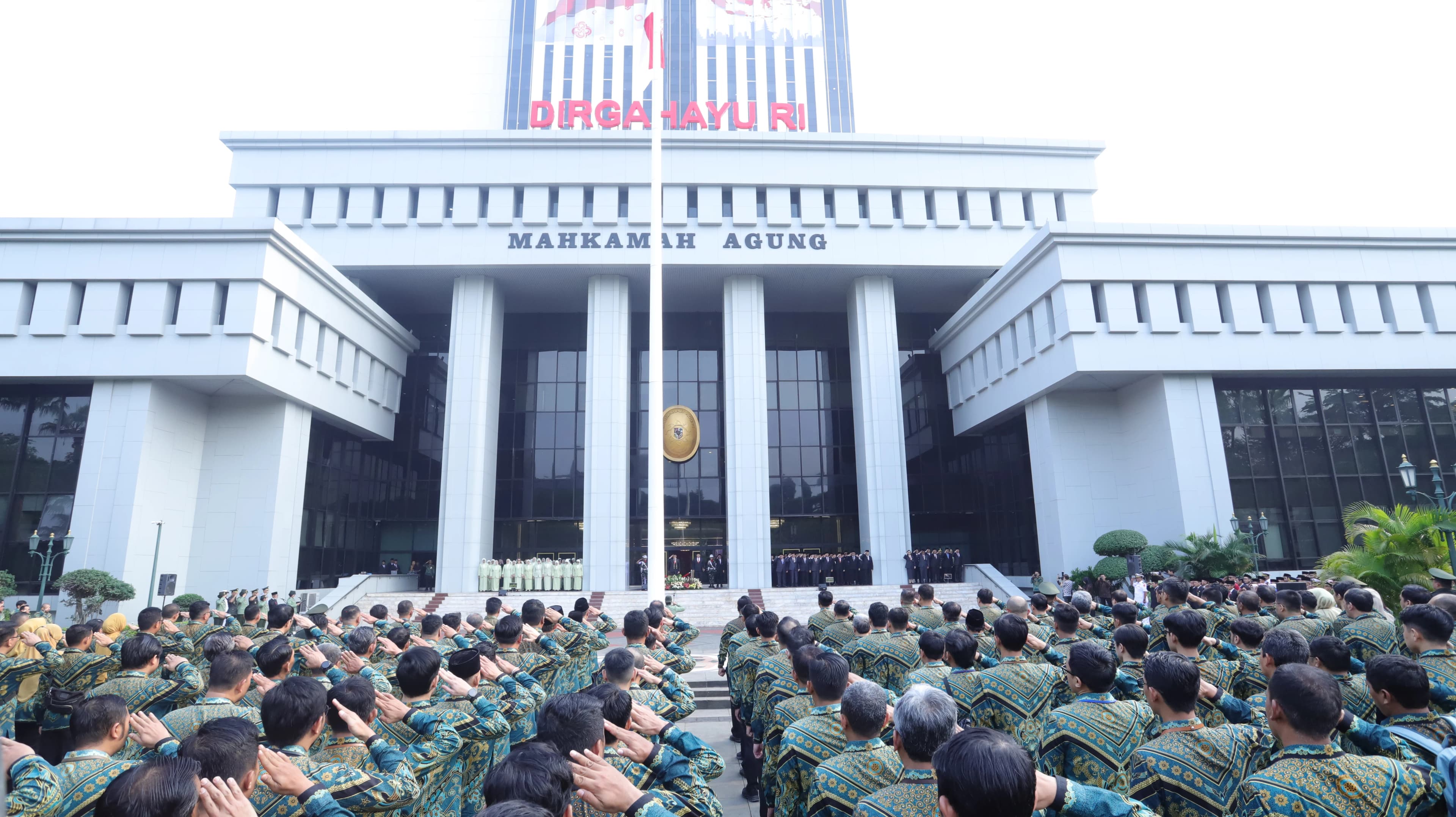 Upacara Peringatan HUT Ke-81 Mahkamah Agung