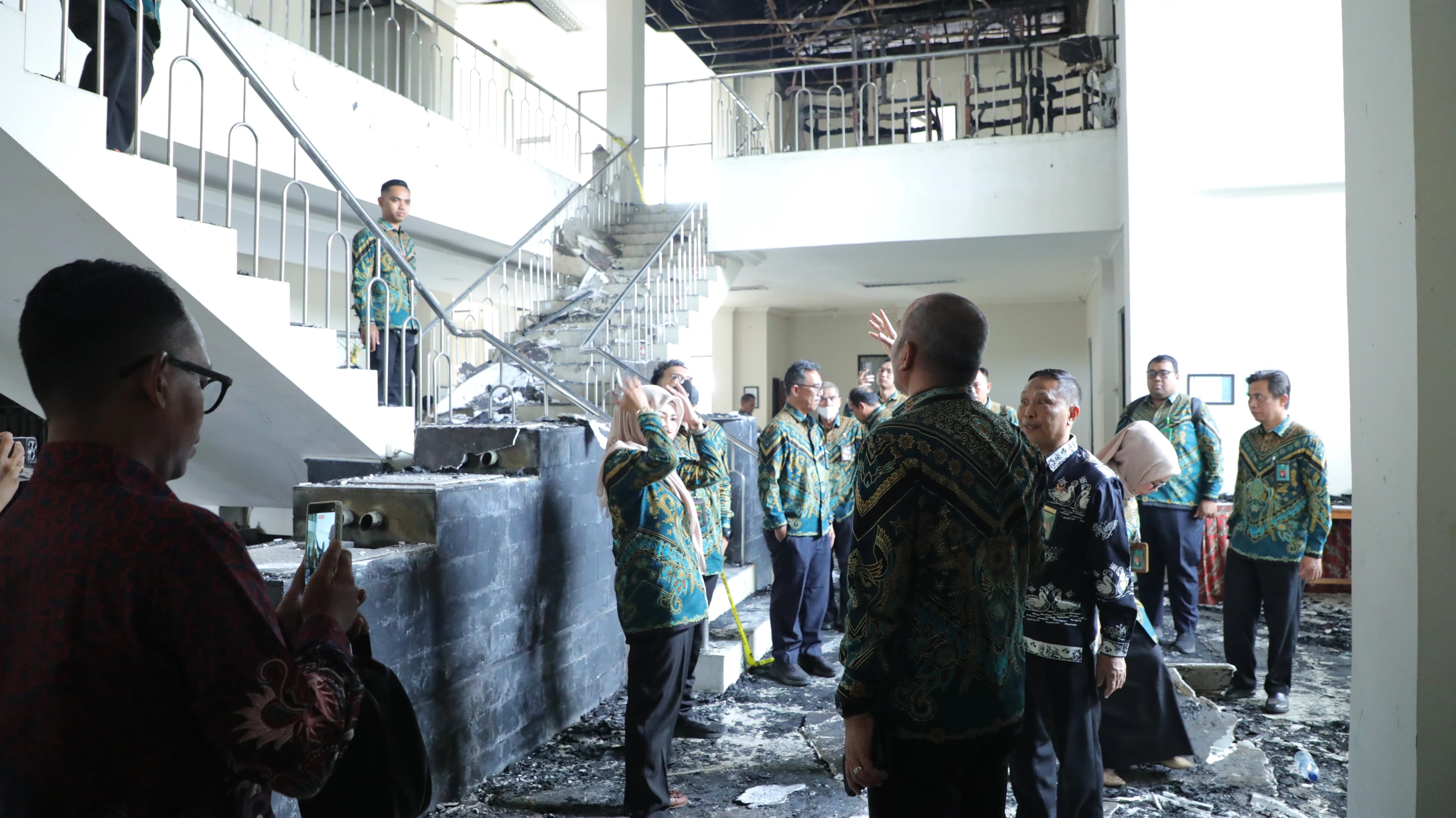 Musibah Kebakaran PTA Banten, MA Siapkan Langkah Rehabilitasi Gedung