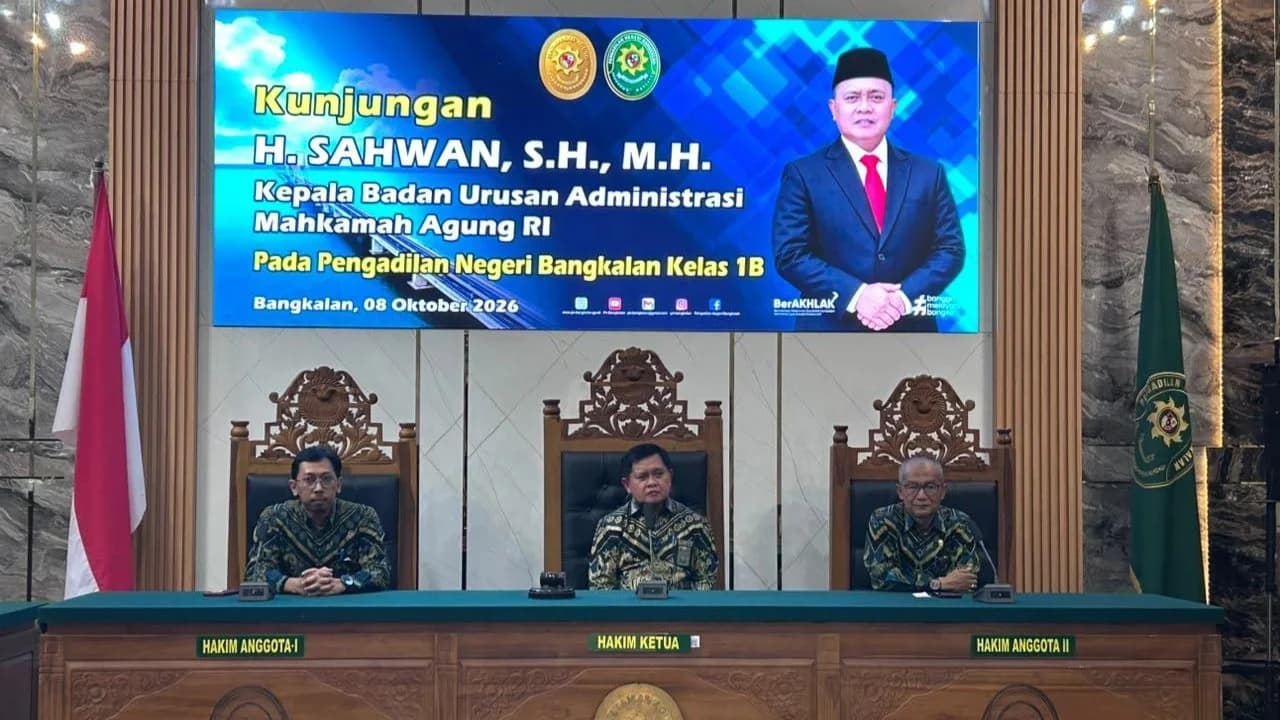 Kepala BUA MA Ingatkan Pentingnya Kinerja dan Reformasi Birokrasi saat Pembinaan di PN Bangkalan