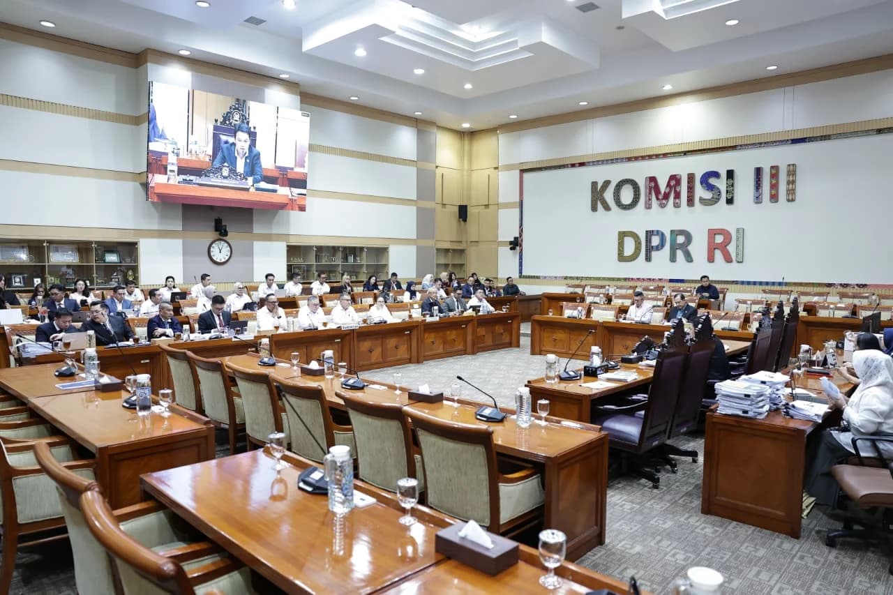 RDP dan RDPU Bersama Komisi III DPR RI, Mahkamah Agung Bahas Penyempurnaan Regulasi Arbitrase Asing