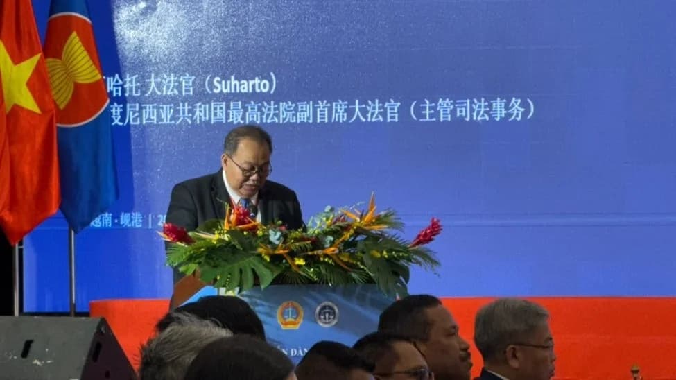 Delegasi Mahkamah Agung RI Hadiri 4th ASEAN–China Justice Forum di Vietnam, Perkuat Kerja Sama Peradilan Regional di Era Digital